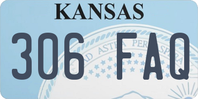 KS license plate 306FAQ