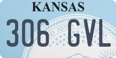 KS license plate 306GVL