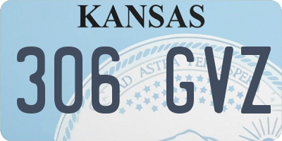KS license plate 306GVZ