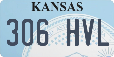 KS license plate 306HVL