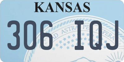 KS license plate 306IQJ