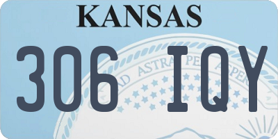 KS license plate 306IQY