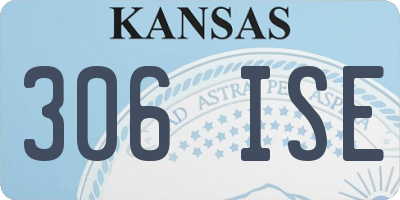 KS license plate 306ISE