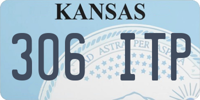 KS license plate 306ITP