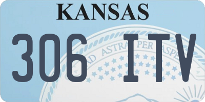 KS license plate 306ITV