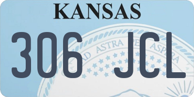 KS license plate 306JCL