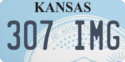 KS license plate 307IMG