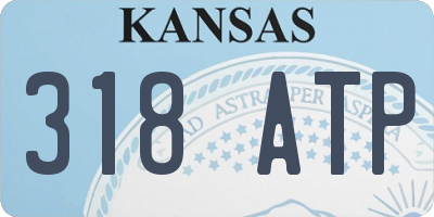 KS license plate 318ATP