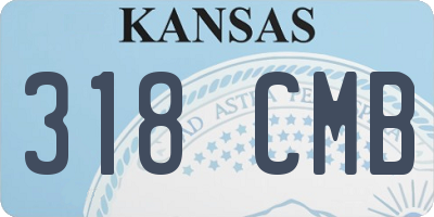 KS license plate 318CMB
