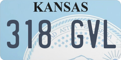 KS license plate 318GVL
