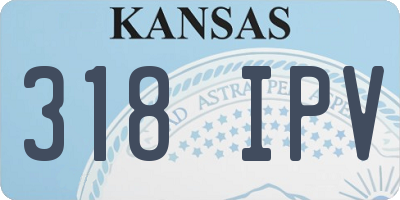 KS license plate 318IPV