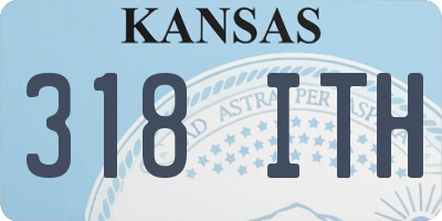 KS license plate 318ITH