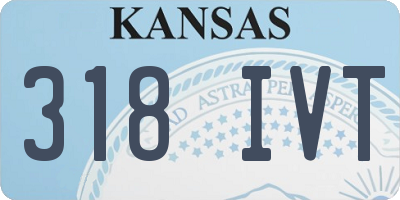 KS license plate 318IVT