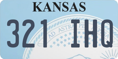 KS license plate 321IHQ