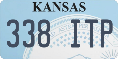 KS license plate 338ITP