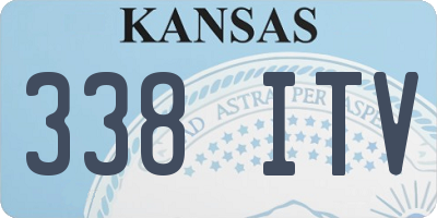 KS license plate 338ITV