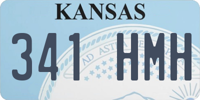 KS license plate 341HMH