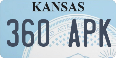KS license plate 360APK