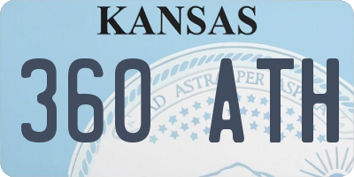 KS license plate 360ATH