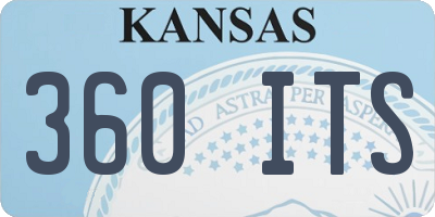 KS license plate 360ITS