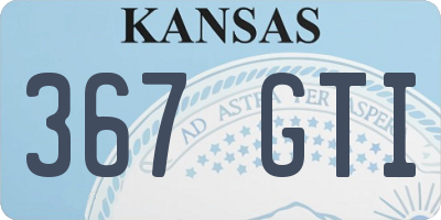 KS license plate 367GTI