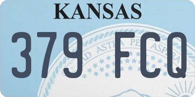 KS license plate 379FCQ