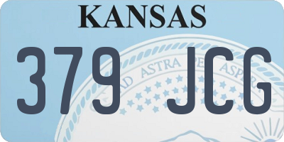KS license plate 379JCG