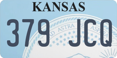 KS license plate 379JCQ