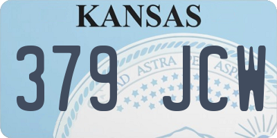 KS license plate 379JCW