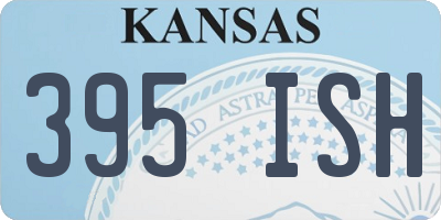 KS license plate 395ISH