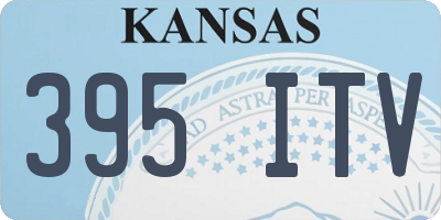 KS license plate 395ITV