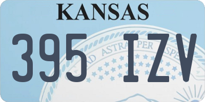 KS license plate 395IZV