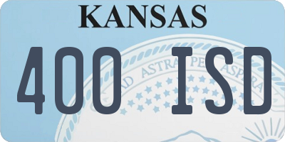 KS license plate 400ISD