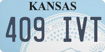 KS license plate 409IVT
