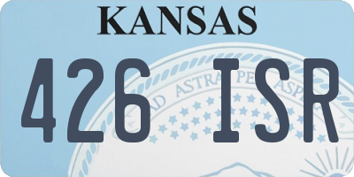 KS license plate 426ISR