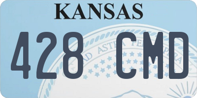 KS license plate 428CMD