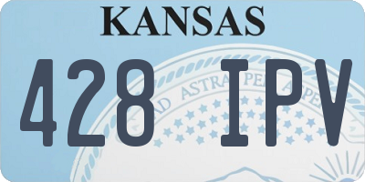 KS license plate 428IPV