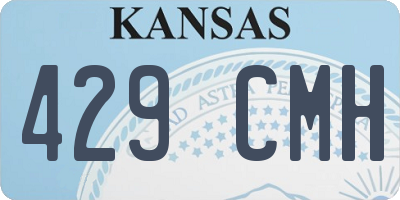 KS license plate 429CMH