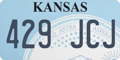 KS license plate 429JCJ