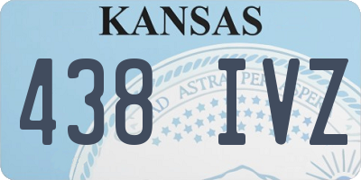 KS license plate 438IVZ