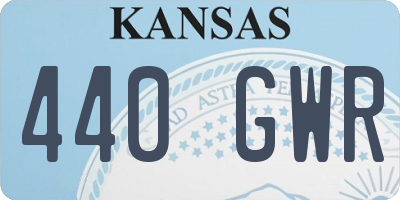 KS license plate 440GWR