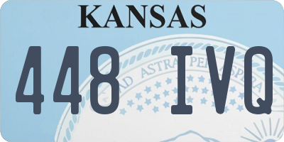 KS license plate 448IVQ