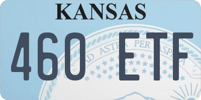 KS license plate 460ETF