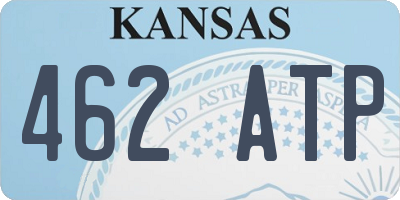 KS license plate 462ATP