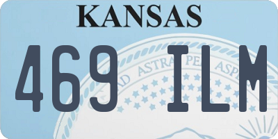 KS license plate 469ILM
