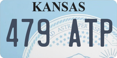 KS license plate 479ATP
