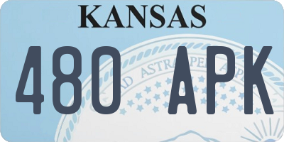 KS license plate 480APK