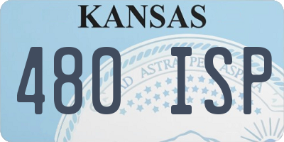 KS license plate 480ISP