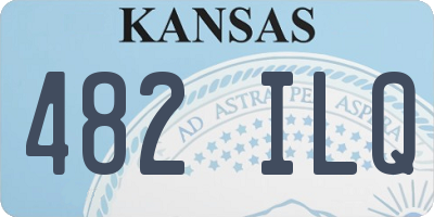 KS license plate 482ILQ