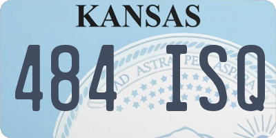 KS license plate 484ISQ